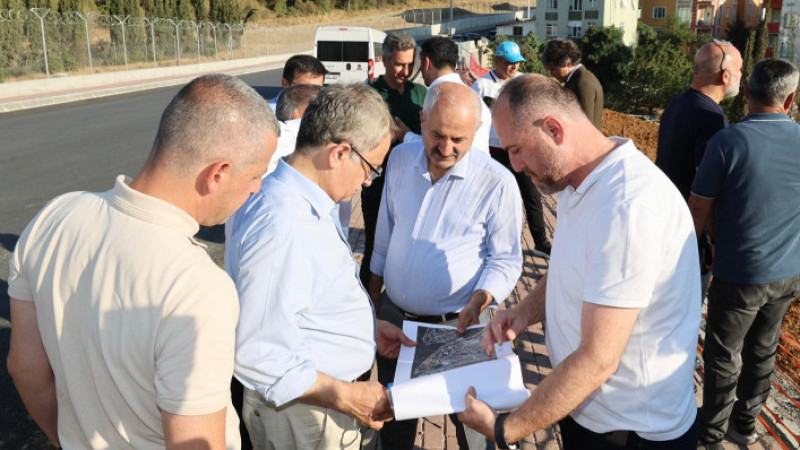 Başkan Büyükgöz ve Genel Sekreter Baraçlı, Gebze’de Yatırımları Yerinde İnceledi