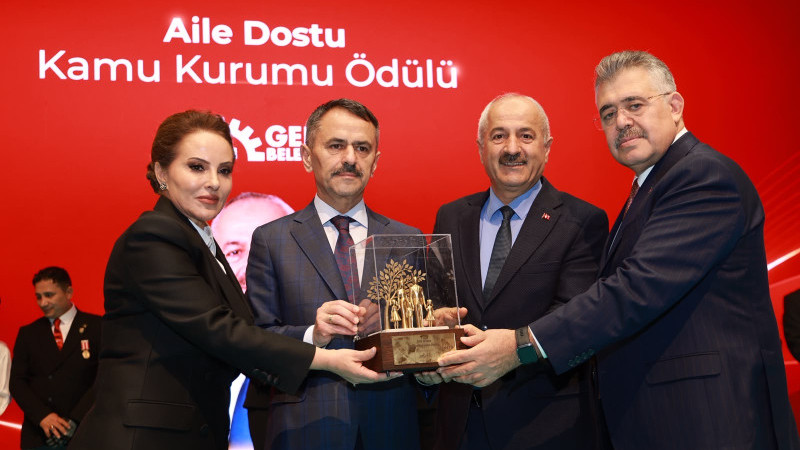 Gebze Belediyesi’ne Aile Dostu İşletmeler Ödülü