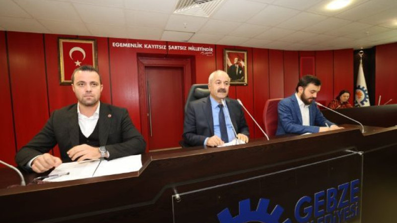 Gebze Belediye Meclisi Toplanıyor