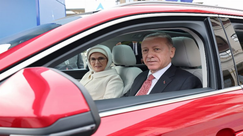 Togg'da İlk Teslimat Cumhurbaşkanı Erdoğan'a
