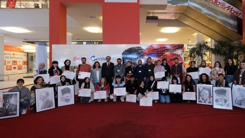 Gebze Center’ın Düzenlediği Atatürk Portre Yarışması’nda Kazananlar Belli Oldu