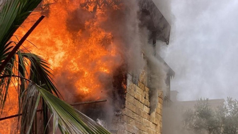 Gebze'de Film Platosunda Çıkan Yangın Söndürüldü!