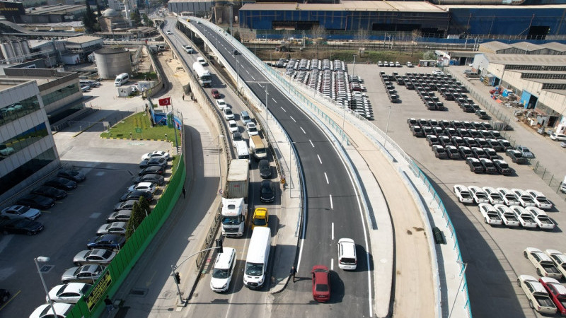 Darıca Osmangazi İlave Köprüsü Trafiğe Açıldı