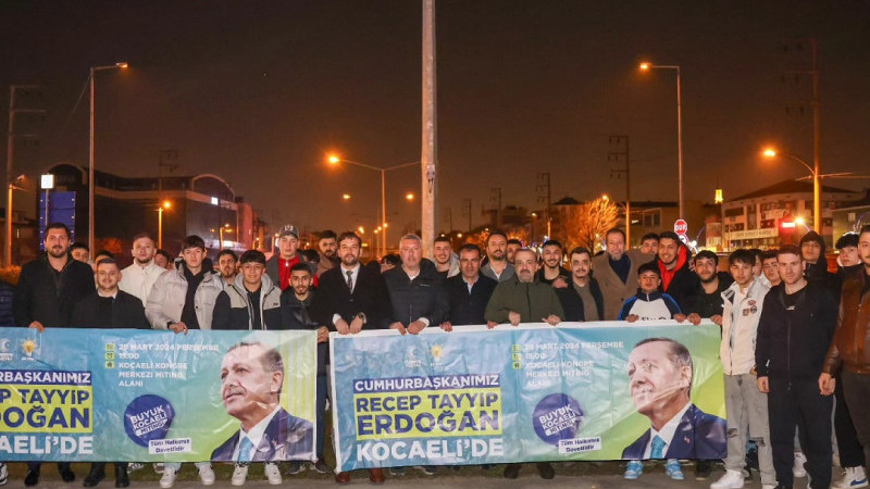 AK Parti Kocaeli'de Erdoğan Hazırlığı