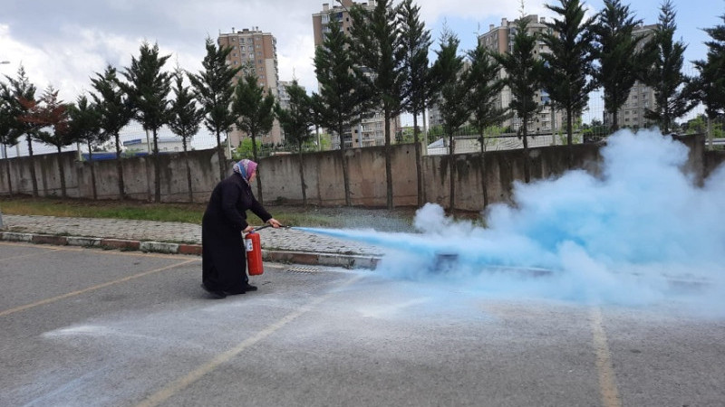 Gebze'de Yangın  Güvenliği Eğitimi