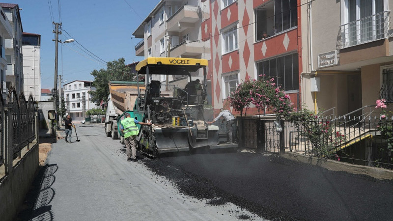 Gebze’de Yol Çalışmaları Hız Kesmiyor