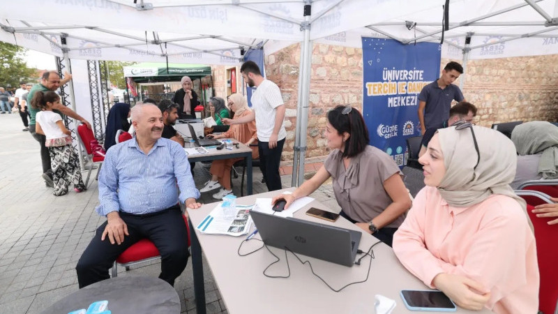 Başkan Büyükgöz, Tercih Danışma Merkezinde