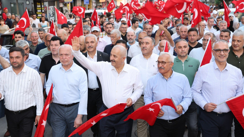 Gebze’de 15 Temmuz Coşkusu