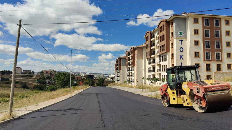 Gebze Kirazpınar TOKİ Yolu Asfaltlandı