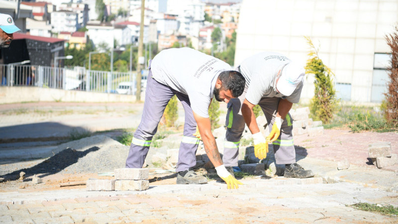 Fen işleri ekiplerinden hummalı çalışma