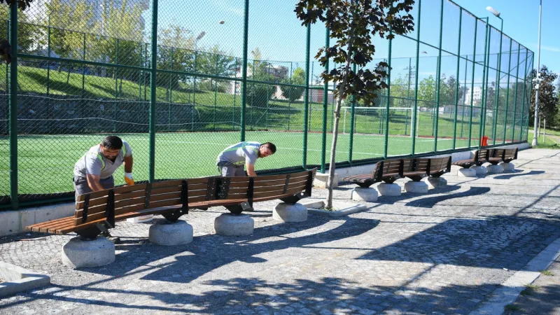 Çayırova'da Mesire alanları ve parklarda bakım çalışması