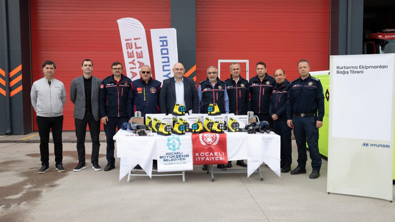 Hyundai Motor Türkiye’den Kocaeli İtfaiyesi’ne Kurtarma Ekipmanı Desteği