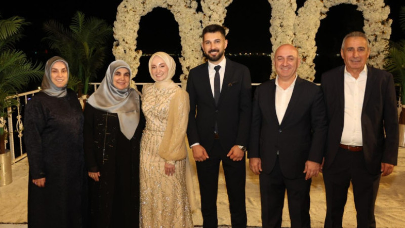 Başkan Muzaffer Bıyık, kızını evlendiriyor