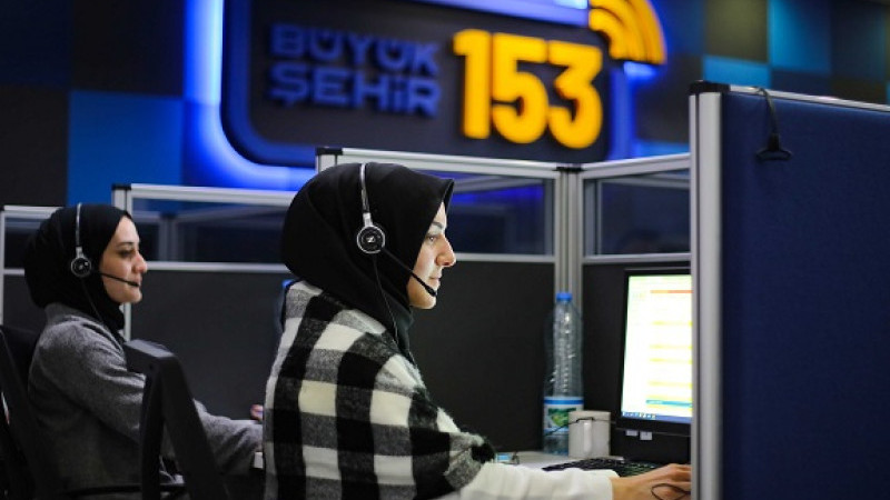Kocaeli’nin güçlü sesi; 153 Çağrı Merkezi