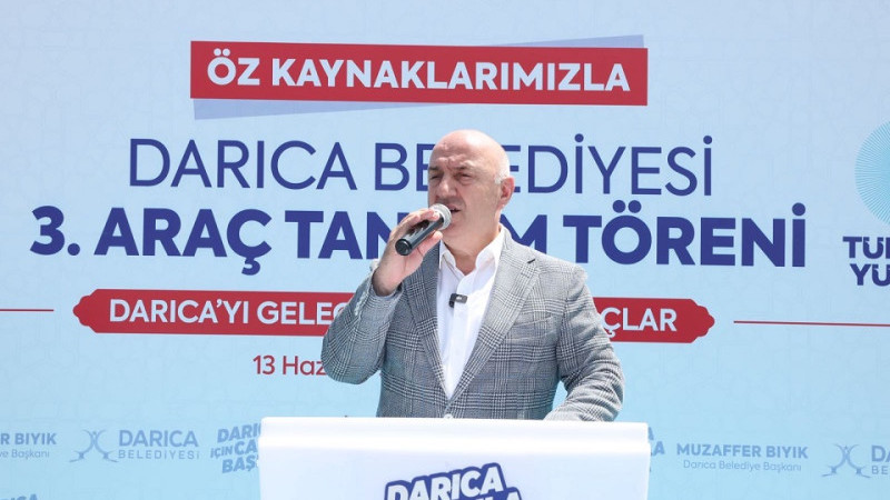 Darıca Belediyesi, araç filosunu büyütmeye devam ediyor