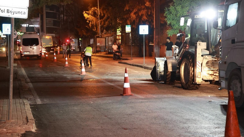 Gebze Fen İşleri Asfalt Çalışmalarını Sürdürüyor