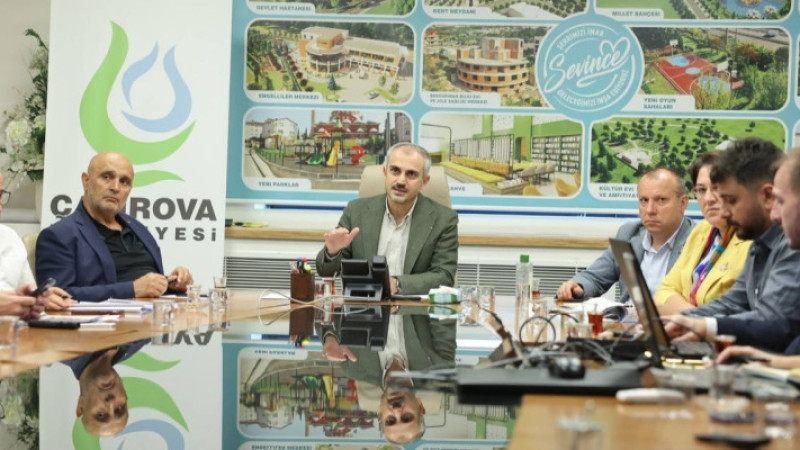 Çayırova’da şehir içi ulaşım için önemli toplantı