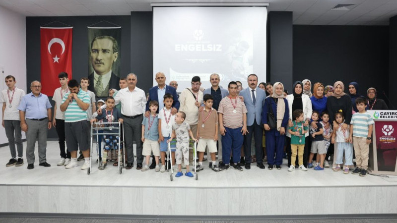 Çayırova’da sanat engel tanımadı