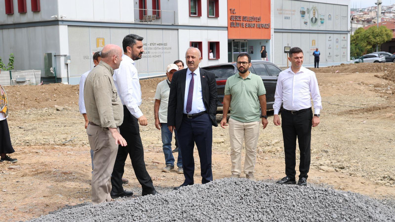 Başkan Büyükgöz, Beylikbağı Güzide Sosyal Tesisi’nde İncelemelerde Bulundu