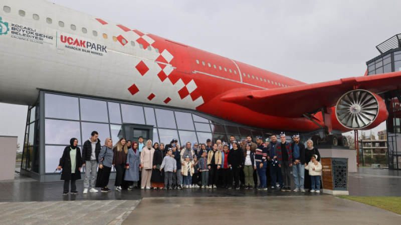 Özel öğrenciler, Uçak Park’ı ziyaret etti