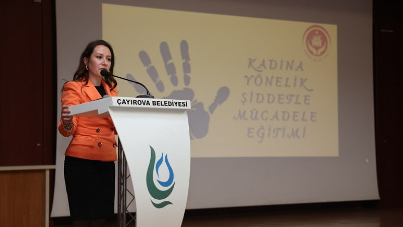 Çayırova’da Kadına Yönelik Şiddetle Mücadele Eğitimi gerçekleştirildi
