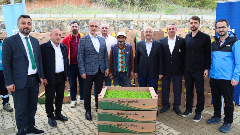 Gebze Bölgesi Sebze Fidesi Dağıtım Töreni Kadıllı’da Gerçekleşti