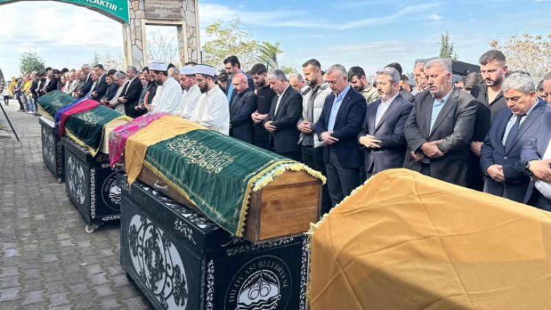 Bakan Işıkhan, Vali Aktaş ve Başkan  Büyükakın da ailelerin acısına ortak oldu