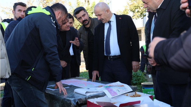 Topçular–İstasyon Caddesi Arasında 90 Sokakta Yol Çalışması