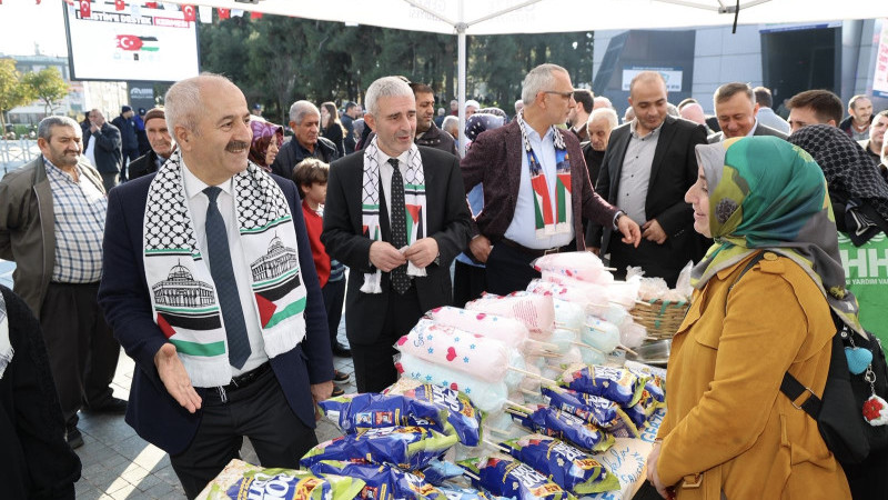Gebze’de Filistin’e Destek Kermesi Düzenlendi