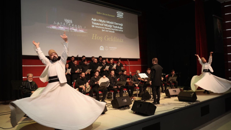 Şeb-i Arus Konseriyle Gebzelilere Unutulmaz Bir Manevi Gece Yaşatıldı