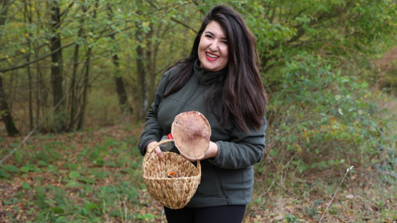Mantar avıyla doğanın tadını çıkardılar