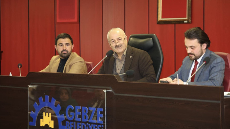 Gebze Belediyesi Yılın İlk Meclis Yapıldı