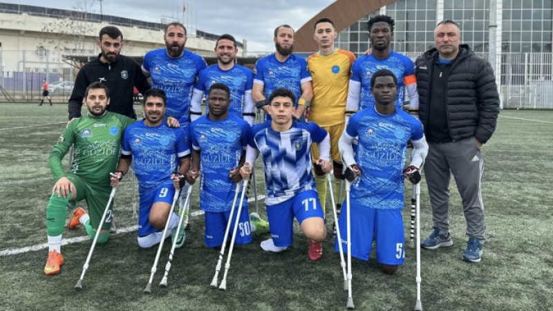 Gebze Belediyesi Ampute Futbol’dan Bir Galibiyet Daha