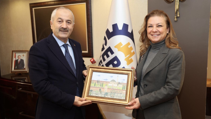 Başkan Büyükgöz Safranbolu Belediye Başkanı Elif Köse’yi Ağırladı