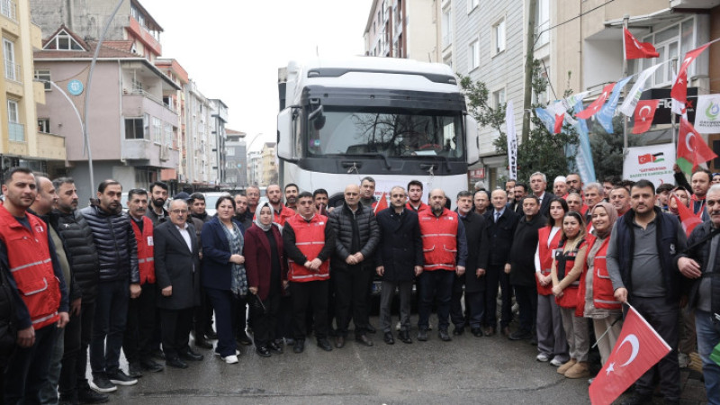 Çayırova’dan Gazze’ye kardeşlik eli uzandı