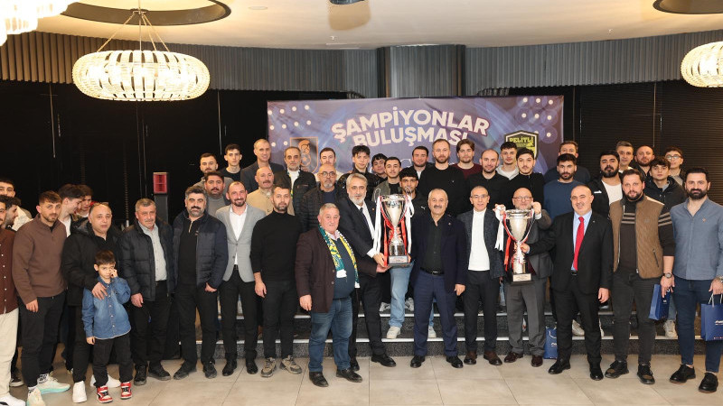 Başkan Büyükgöz Şampiyonları Ağırladı