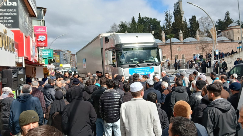 Gebze’den Gazze’ye Yardım Tırı