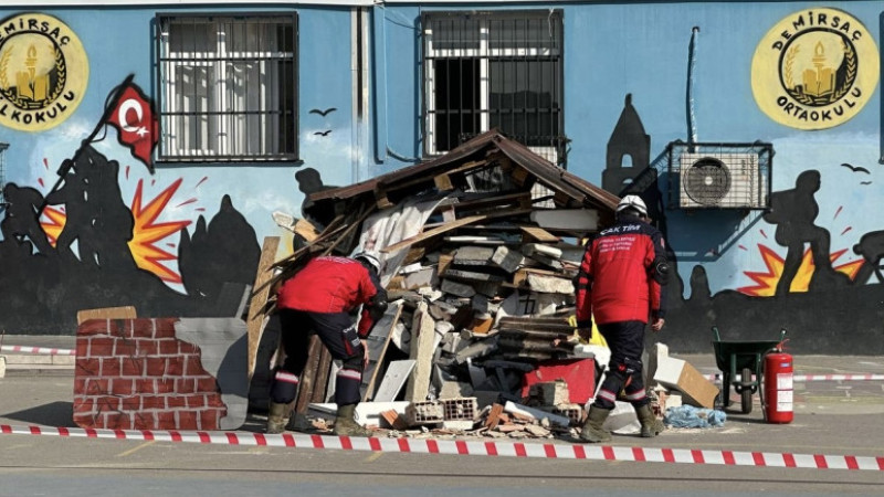 ÇAK-TİM, Sivil Savunma Günü’nde tatbikat gerçekleştirdi