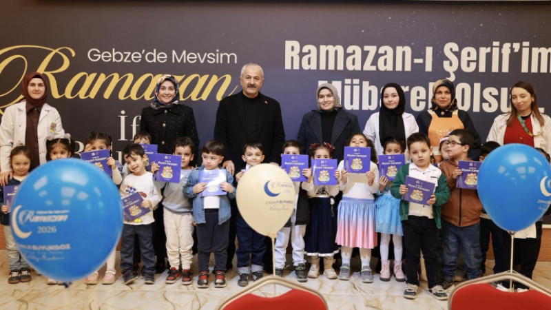 Gebze’de Mevsim Ramazan Etkinliği: Çocuklar Tekne Orucu Geleneğini Öğrendi