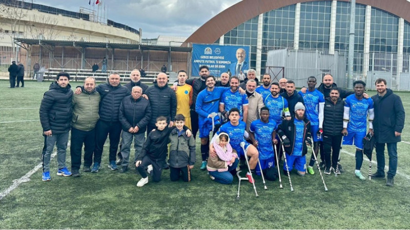 Gebze Belediyesi Ampute Futbol, Türkiye Kupası’nda Yoluna Devam Ediyor