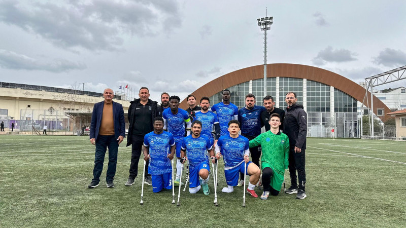 Gebze Belediyesi Ampute Futbol Takımı’ndan Kritik Galibiyet: 2-1