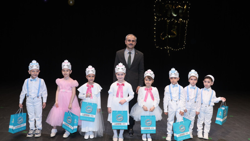 Çocuk kulübü öğrencileri Kur’an’a geçme heyecanı yaşadı