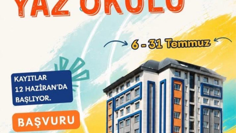 Güzide Yaz Okulu'nda Kayıtlar 12 Haziran'da Başlıyor