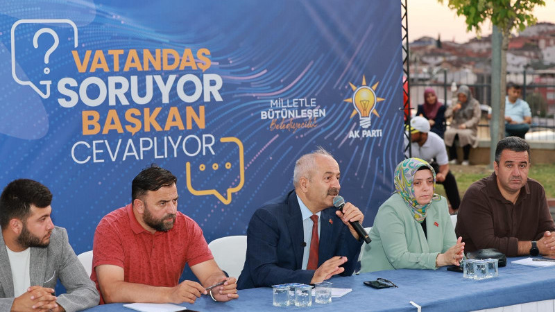 Vatandaş Soruyor, Başkan Cevaplıyor Karabağ Parkı’nda Yoğun Katılımla Gerçekleşti