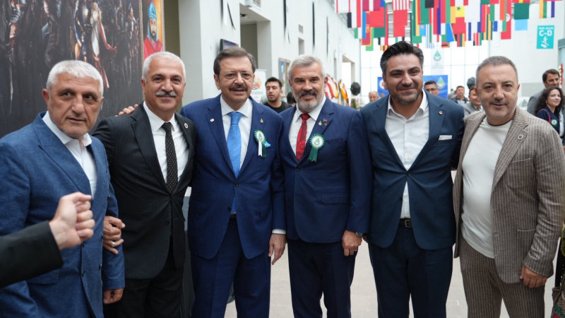 Başkan Aslantaş TOBB Başkanı Hisarcıklıoğlu’yla Bir Araya Geldi