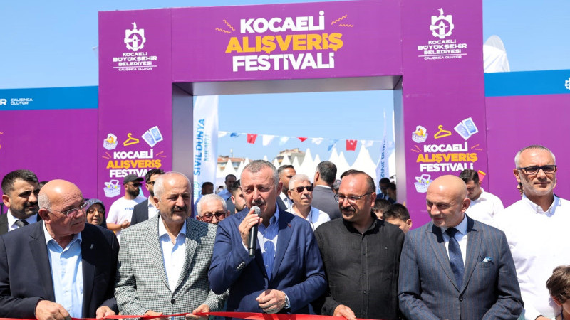 Gebze’de Alışveriş Festivali Başladı