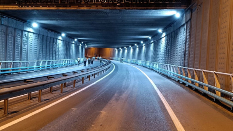 Eskihisar Alt Geçidi yenilendi, sürüş konforu arttı