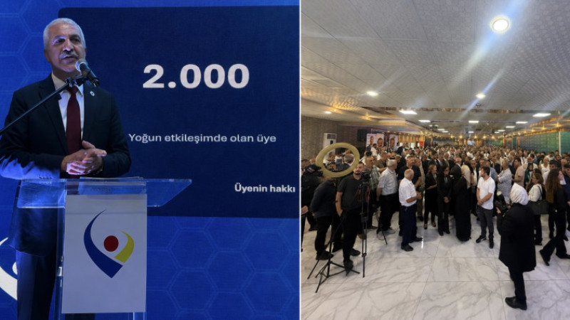 Başkan Aslantaş’tan 3 bin kişilik gövde gösterisi!