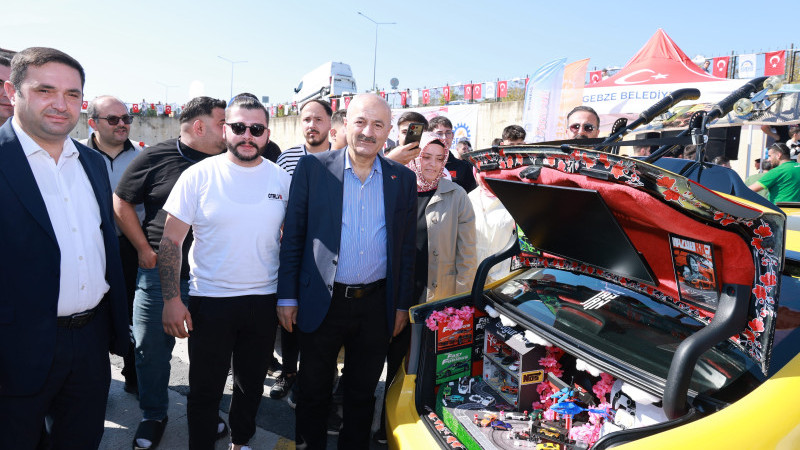 Gebze’de 3. Modifiyeli Araçlar Festivali Gerçekleştirildi